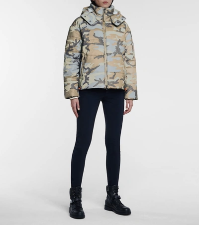 Shop Bogner Lora Camouflage Padded Jacket In Neutrals