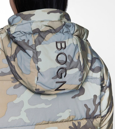 Shop Bogner Lora Camouflage Padded Jacket In Neutrals