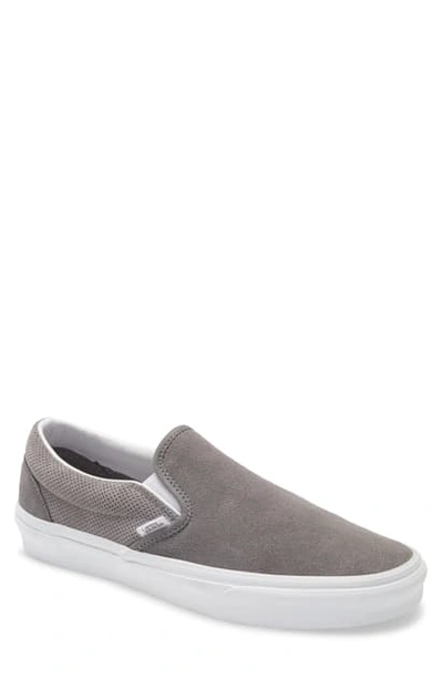Shop Vans Classic Slip-on In Pewter/ Frost Gray