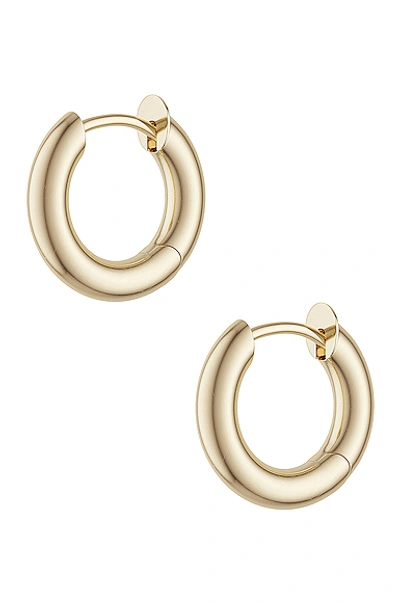 Shop Spinelli Kilcollin Macro Hoop Earrings In 18k Yellow Gold