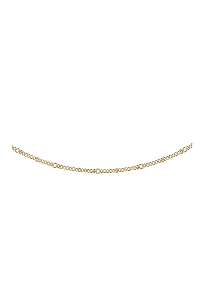Shop Spinelli Kilcollin Gravity Chain Necklace In 18k Yellow Gold