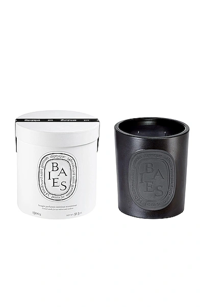 Shop Diptyque Baies Indoor And Outdoor Candle In N,a