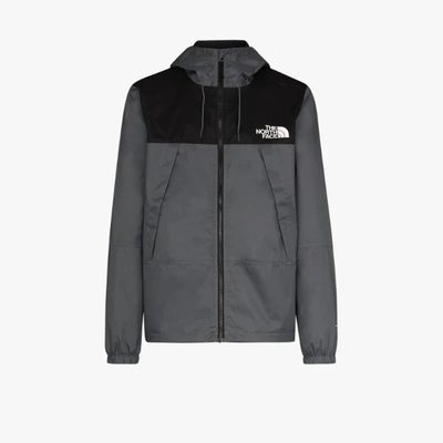Shop The North Face Grey And Black 1990 Hooded Mountain Jacket