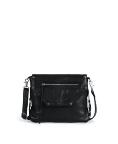 Shop Day & Mood Harmoni Leather Crossbody In Black