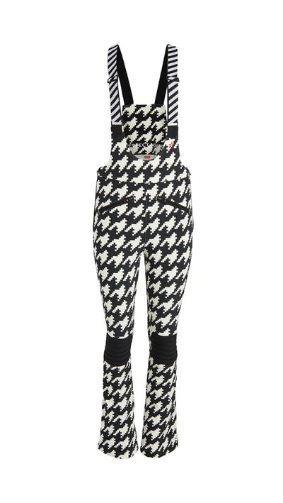 Shop Perfect Moment Isola Racing Print Pant Black/snow White Houndstooth
