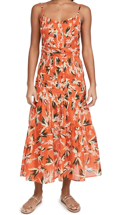 Shop Solid & Striped The Tilda Dress In Vida Floral