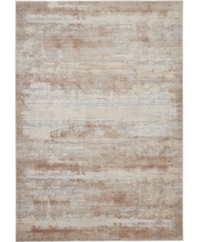 Nourison Rustic Textures Rus03 Beige 7'10" X 10'6" Area Rug In Beige