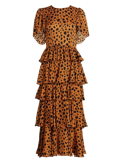 Shop Rhode Women's Serena Cheetah Print Dress