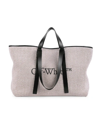 Shop Off-white Women's Commercial Tote In Beige
