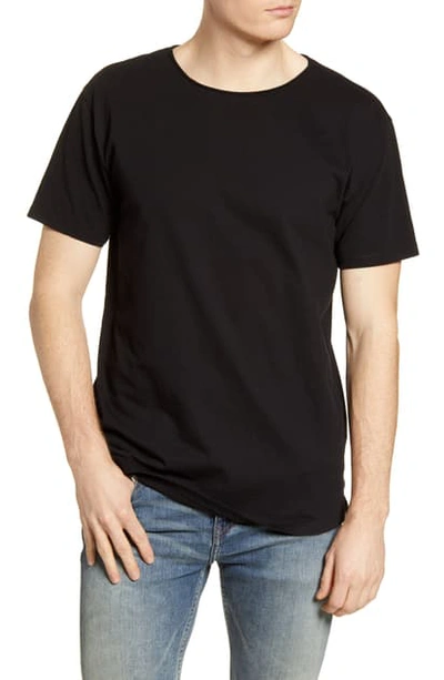 Shop Scotch & Soda Slim Fit Crewneck T-shirt In Black