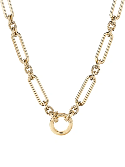 Shop David Yurman Women's Lexington Chain Necklace In 18k Yellow Gold