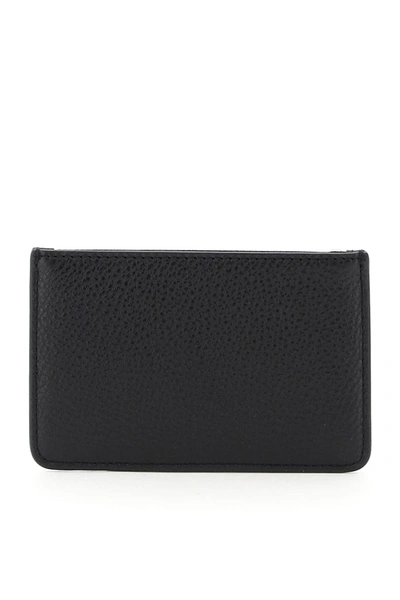 Shop Tory Burch Perry Top-zip Pouch Card Case In Black