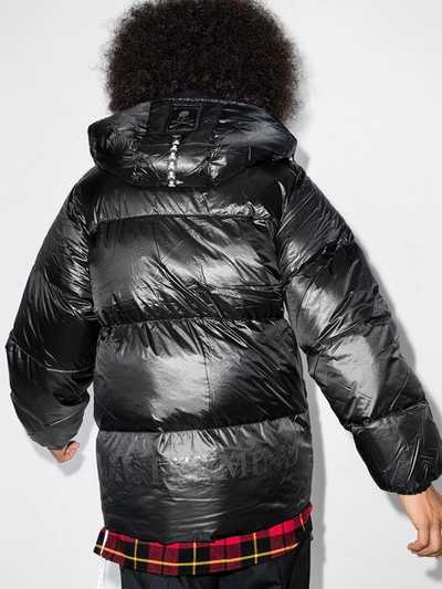 Mastermind Japan Mastermind World Black Rocky Mountain Featherbed Edition Down Ns Parka In Black
