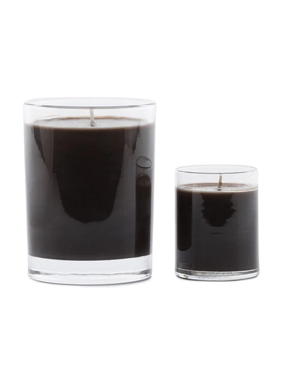 Shop Malin + Goetz Get Lit Set Of Two Scented Candles In Brown