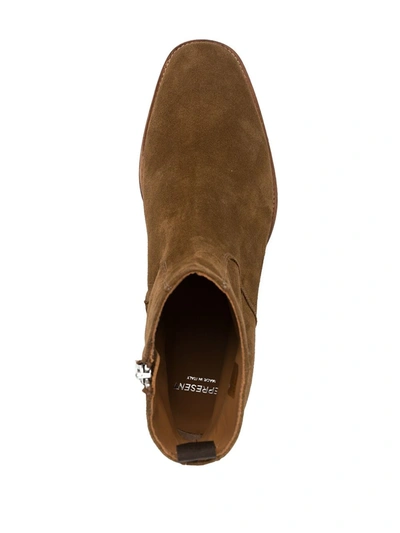 Shop Represent Suede Ankle Boots In Brown