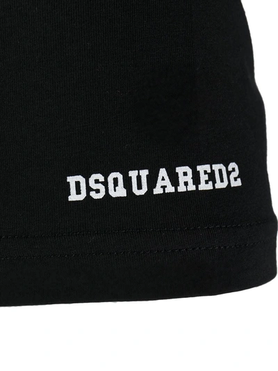 Shop Dsquared2 Logo-print Lounge T-shirt In Black