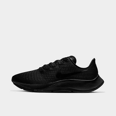 Shop Nike Men's Air Zoom Pegasus 37 Running Shoes In Black/dark Smoke Grey/black