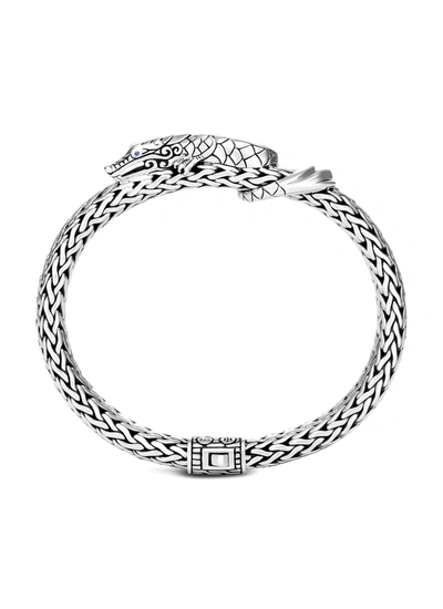 Shop John Hardy Legends Naga' Sapphire Sterling Silver Bracelet