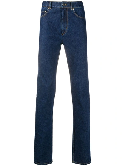 Shop Christian Wijnants Pandom Slim Fit Jeans In Blue