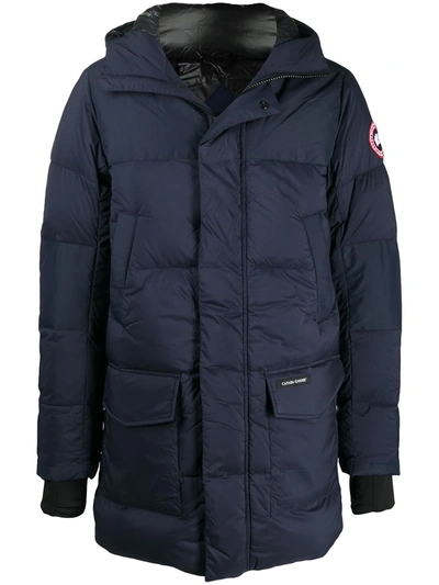 Shop Canada Goose Armstrong Padded Coat In Blue