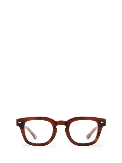 Shop Ahlem Champ De Mars Optic Brown Turtle Glasses
