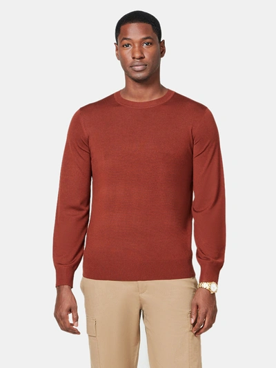 Shop Theory Crewneck Pullover Sweater - L - Also In: M, S, Xxl, Xl In Red