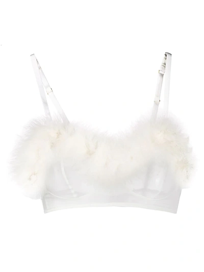 Shop Gilda & Pearl Diana Bra In White