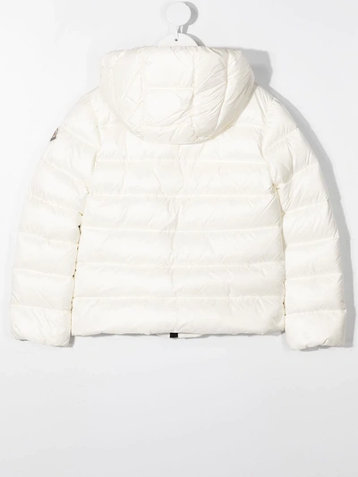 Shop Moncler Alithia Puffer Jacket In White