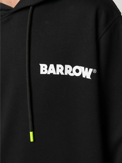 Shop Barrow Logo-print Cotton Hoodie