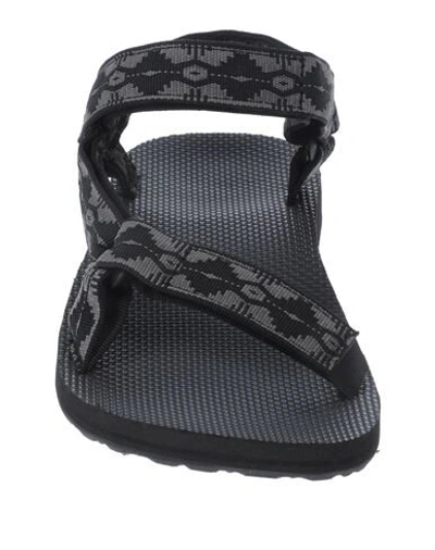 Shop Teva Sandals In Black