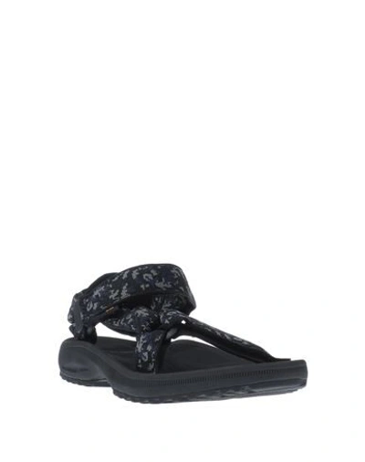 Shop Teva Sandals In Black