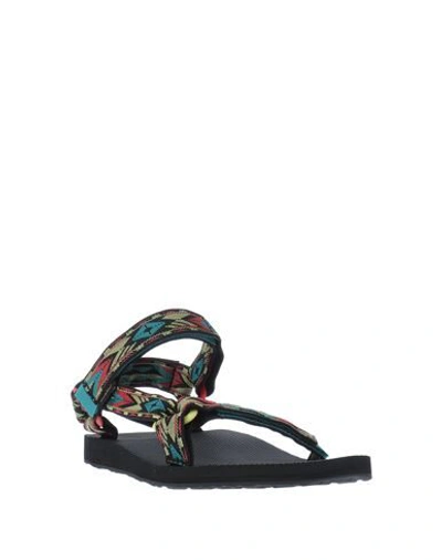 Shop Teva Sandals In Turquoise