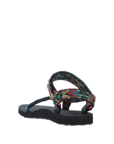 Shop Teva Sandals In Turquoise