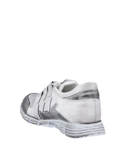 Shop Daniele Alessandrini Man Sneakers Grey Size 9 Soft Leather