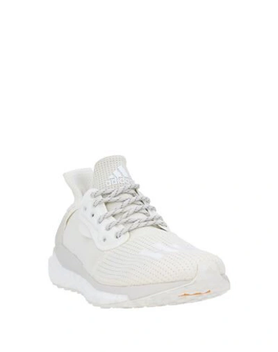 Shop Adidas Originals By Pharrell Williams Sneakers In Ivory