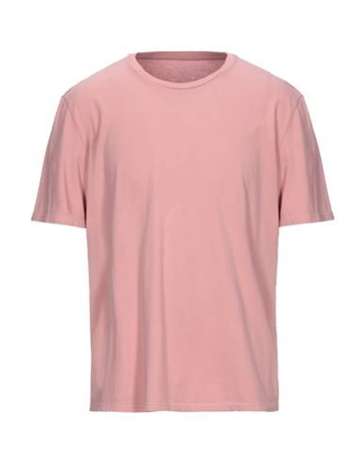 Shop Majestic T-shirt In Pastel Pink