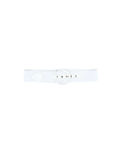 Shop Clips Belts In White
