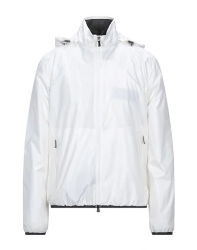 Shop Zegna Jackets In White