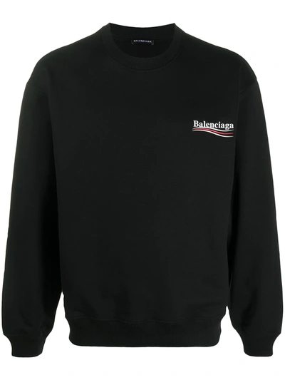 Balenciaga logo deals print sweatshirt