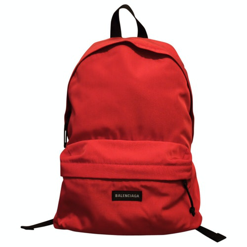 balenciaga red backpack