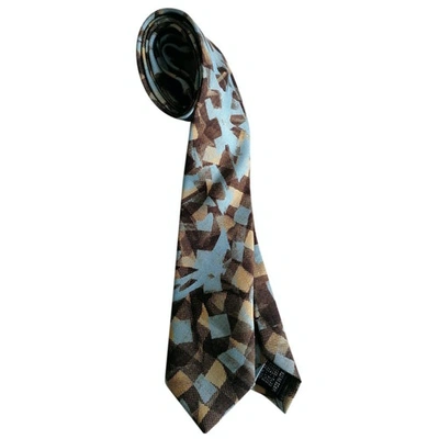 Pre-owned Vivienne Westwood Silk Tie In Multicolour