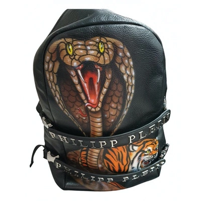 PHILIPP PLEIN Pre-owned Leather Bag In Black