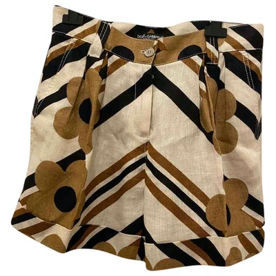 Pre-owned Dolce & Gabbana Multicolour Cloth Shorts