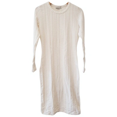 Pre-owned Rodebjer Mid-length Dress In White