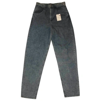 Pre-owned Isabel Marant Blue Cotton Jeans