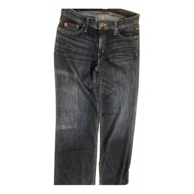Pre-owned Hudson Large Jeans In Blue