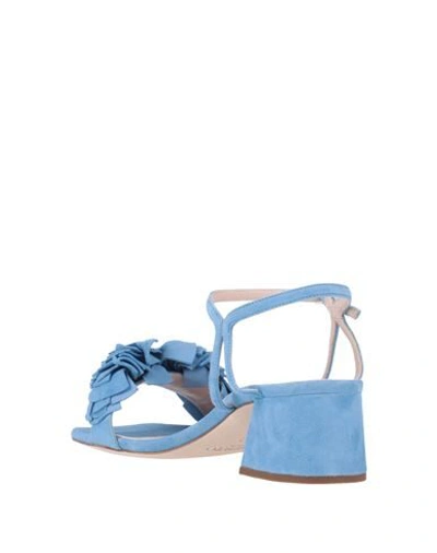 Shop Alberto Gozzi Sandals In Azure