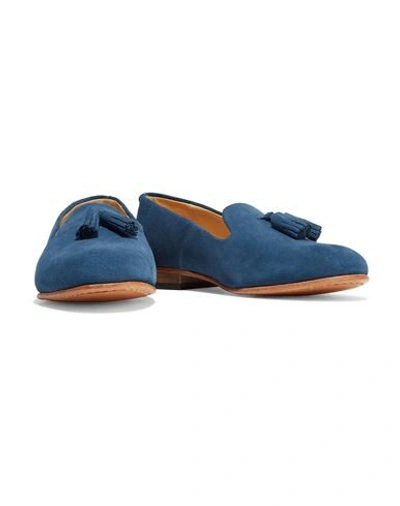 Shop Dieppa Restrepo Loafers In Pastel Blue