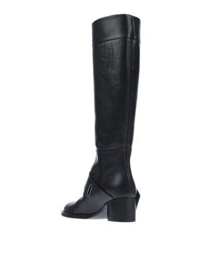 Shop Samuele Failli Knee Boots In Black