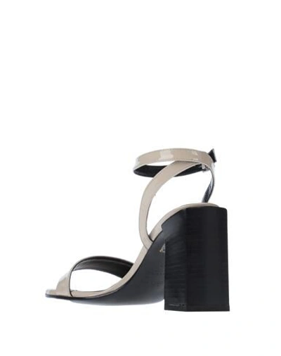 Shop Ottod'ame Sandals In Beige